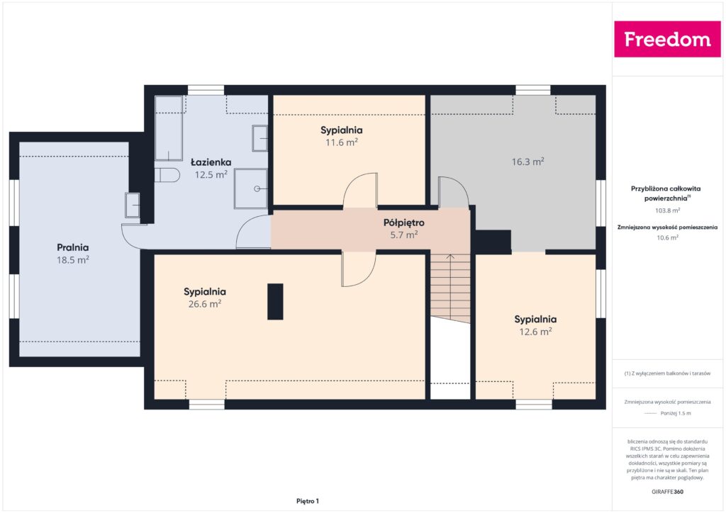 Dom 7-pokojowy 190m2 Radawiec, Konopnica - rzut 3