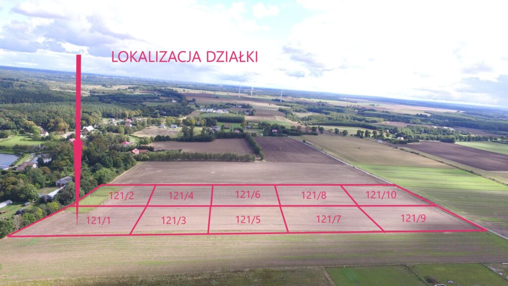 Nieżyn, duże działki, 13km od Kołobrzegu - zdjęcie 1