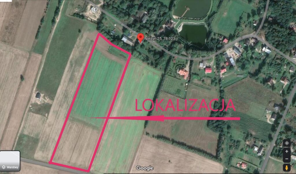 Nieżyn, duże działki, 13km od Kołobrzegu - zdjęcie 4