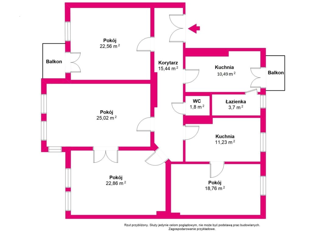 Mieszkanie w kamienicy w centrum Kołobrzegu - zdjęcie 5