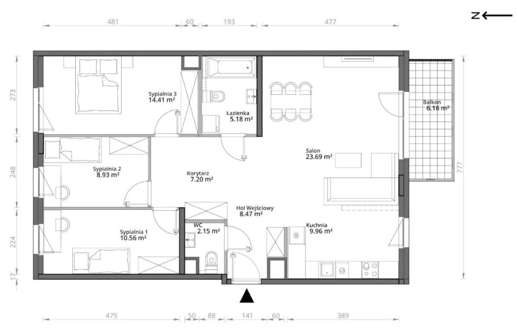 NOWE | M4 | DUŻE | ROZKŁADOWE | BALKON - zdjęcie 2