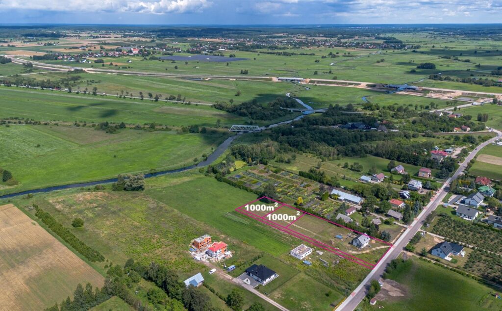 2 działki budowlane po 1000 m2 każda, WZ, Fasty - zdjęcie 1