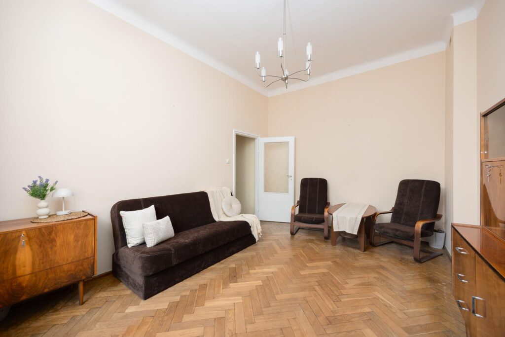2 pokoje, widok na Pałac Kultury, balkon, Metro - zdjęcie 5