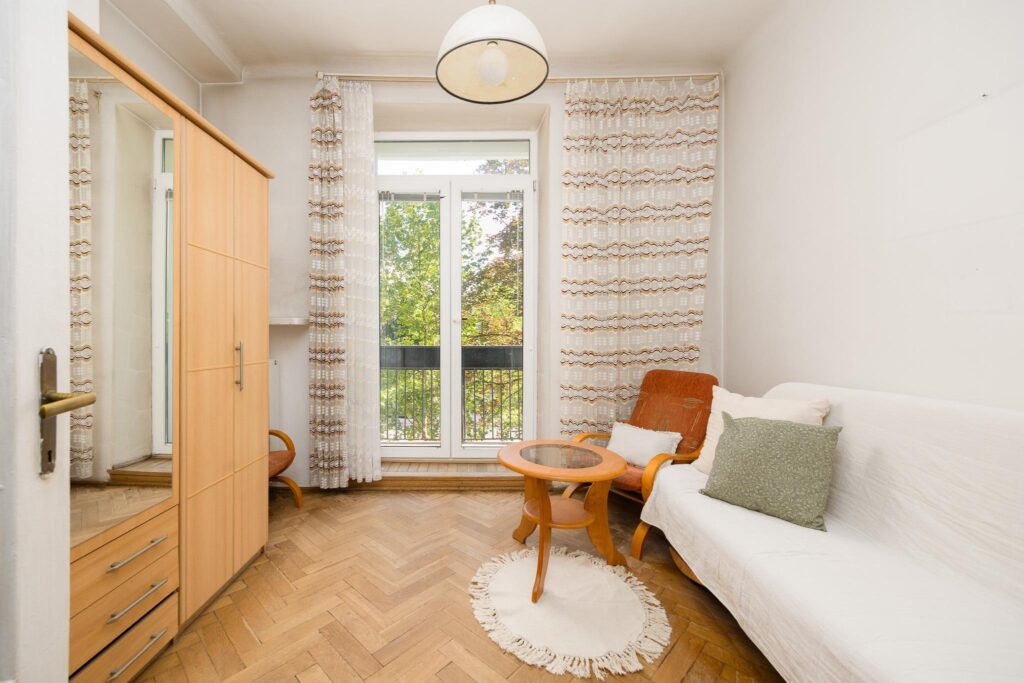 2 pokoje, widok na Pałac Kultury, balkon, Metro - zdjęcie 4