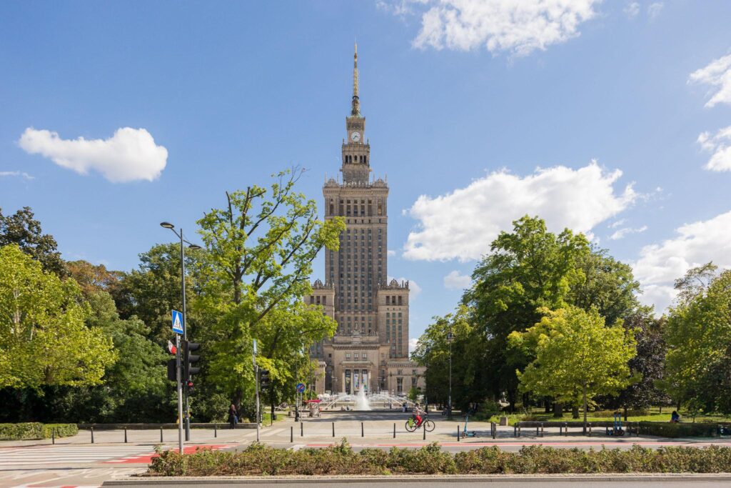 2 pokoje, widok na Pałac Kultury, balkon, Metro - zdjęcie 15