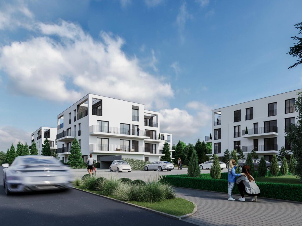 Nove Ogrody Elbląg -apartamentowce z halą garażową - zdjęcie 2