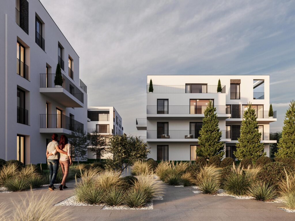 Nove Ogrody Elbląg -apartamentowce z halą garażową - zdjęcie 7
