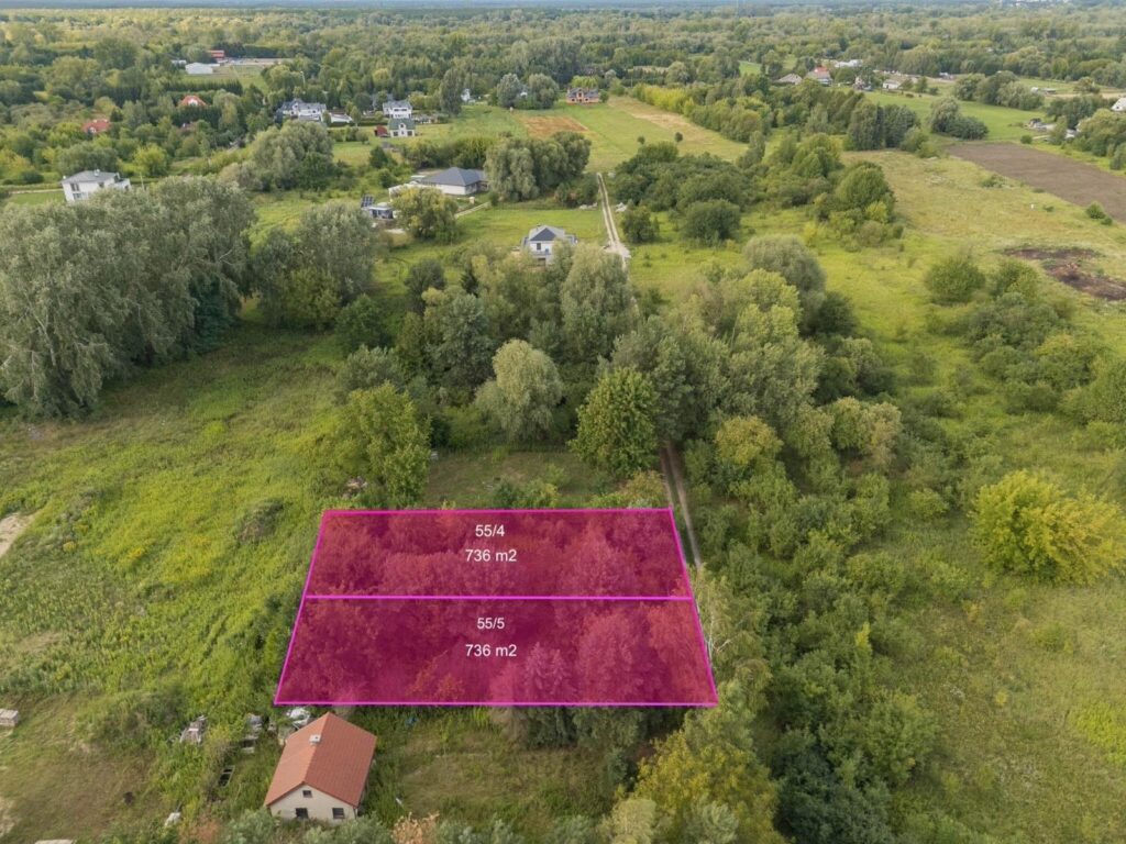 Dwie działki po 736 m2 w Kiełpinie, Miejscowy Plan - zdjęcie 2