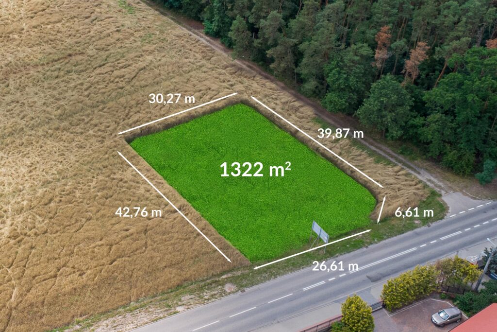 Działka 1322 m² | Media | 2 wjazdy Majdan/Wołomin - zdjęcie 1