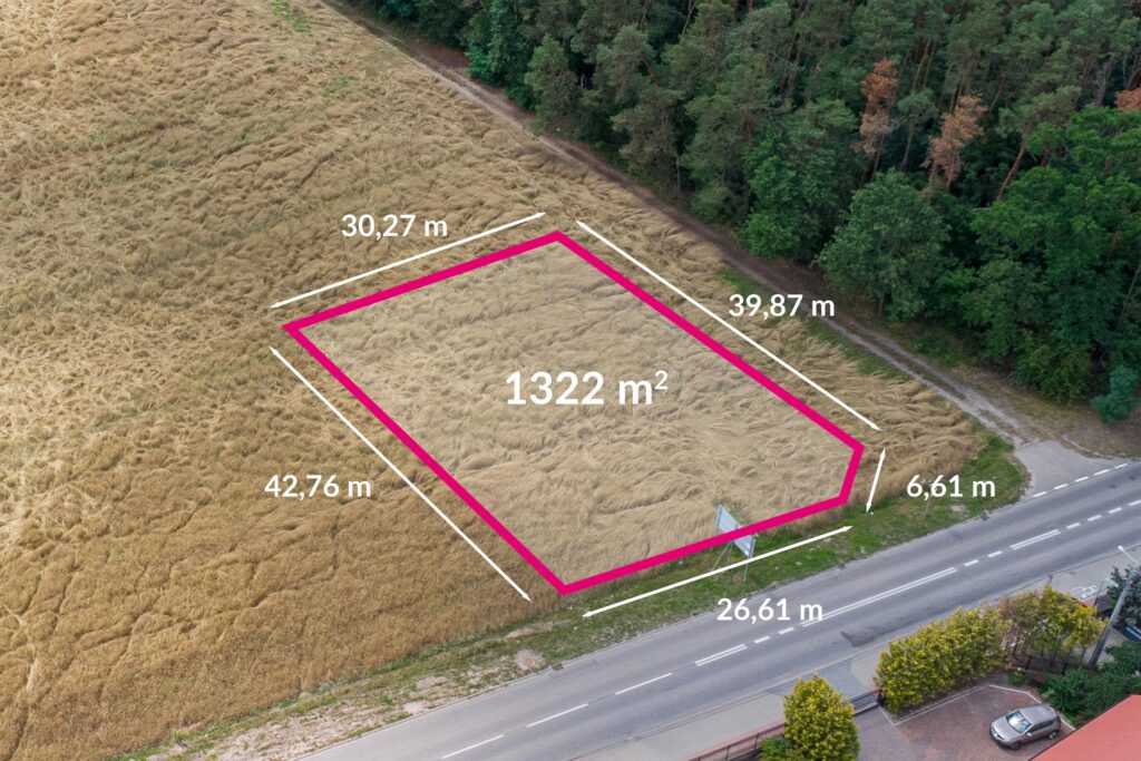 Działka 1322 m² | Media | 2 wjazdy Majdan/Wołomin - zdjęcie 6