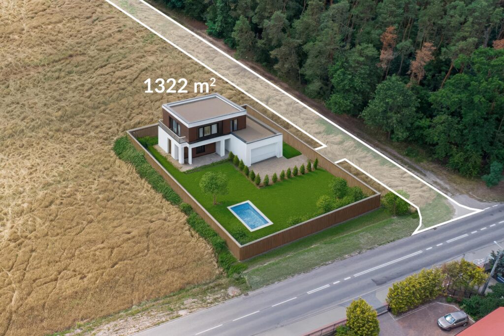 Działka 1322 m² | Media | 2 wjazdy Majdan/Wołomin - zdjęcie 4