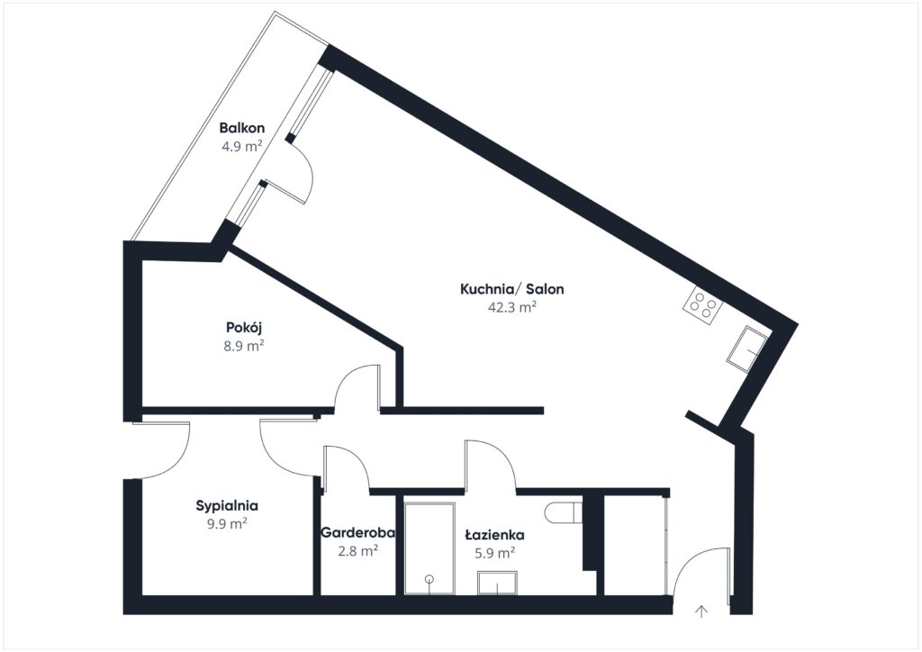 Duży, elegancki apartament z garażem - zdjęcie 3