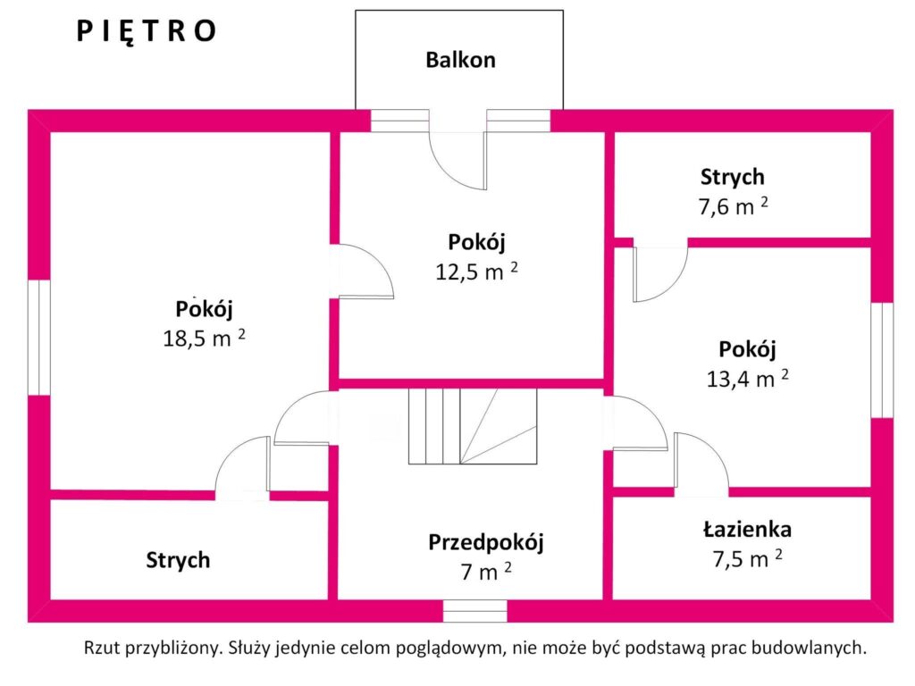 Działka budowlana 1944 m², Ursynów Prawdziwka - rzut 2
