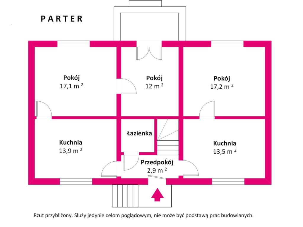 Działka budowlana 1944 m², Ursynów Prawdziwka - rzut 3