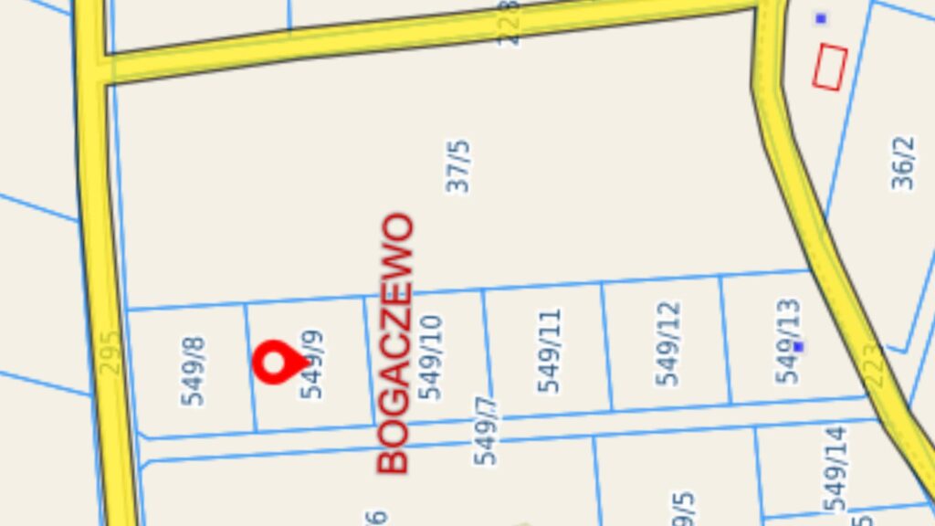 Działki Bogaczewo  1514 m² - zdjęcie 11