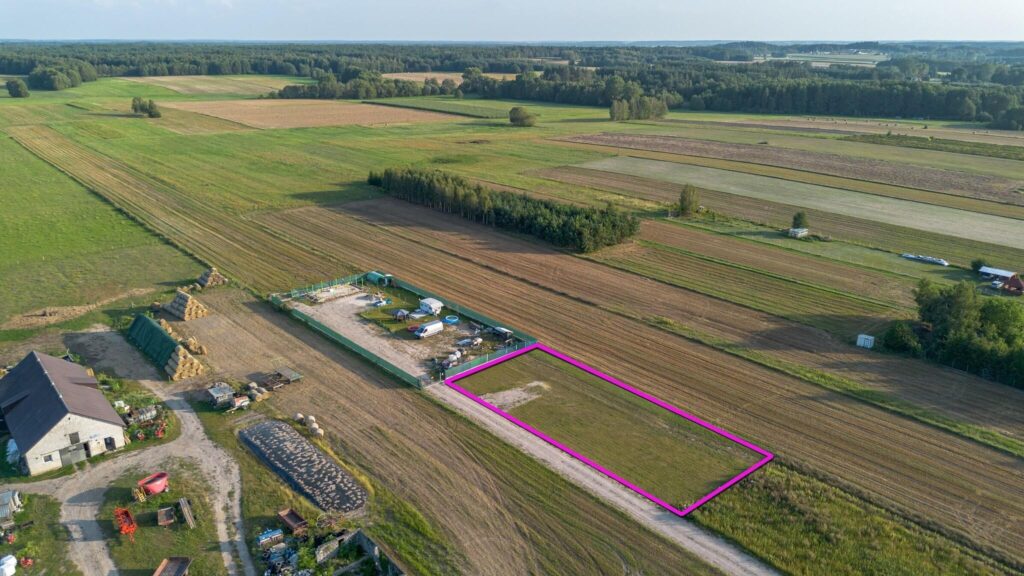 Działka we wsi Rogowo, Choroszcz, 1139 m2 - zdjęcie 1