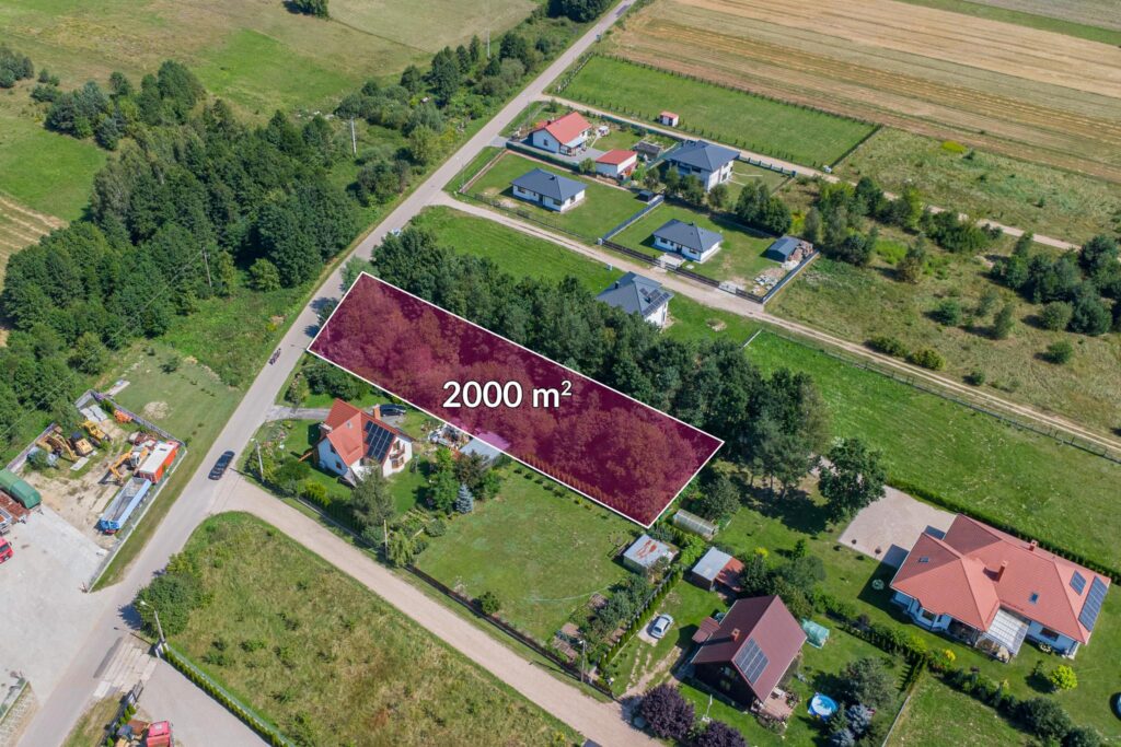 Działka budowlana 2000 m² – Brańszczyk k. Wyszkowa - zdjęcie 9