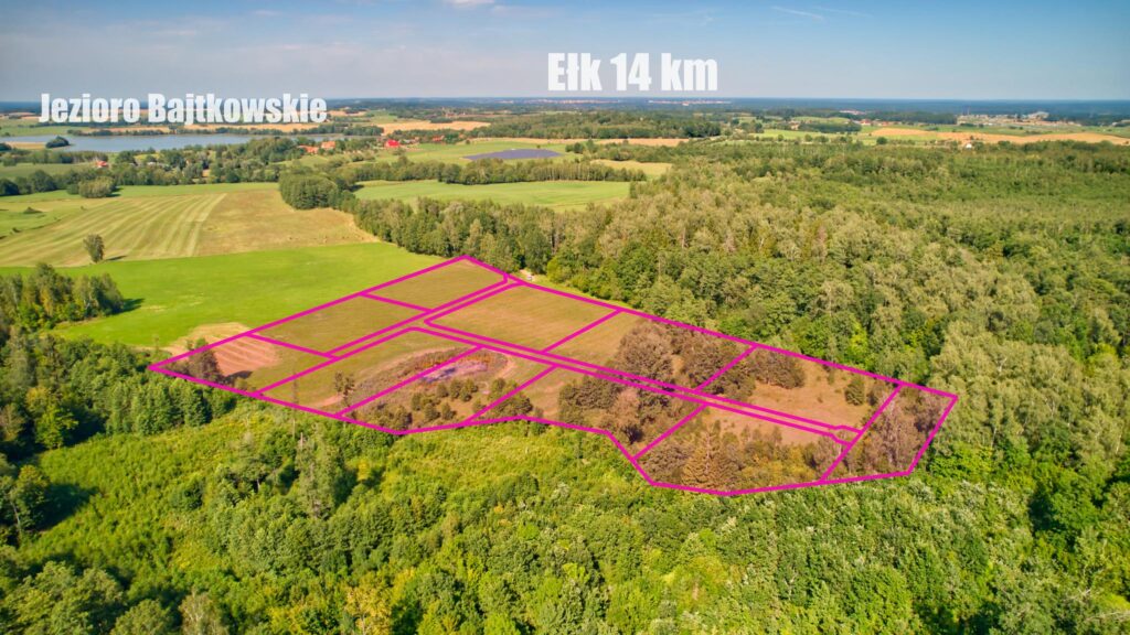 Duże działki 14 km od Ełku - zdjęcie 10