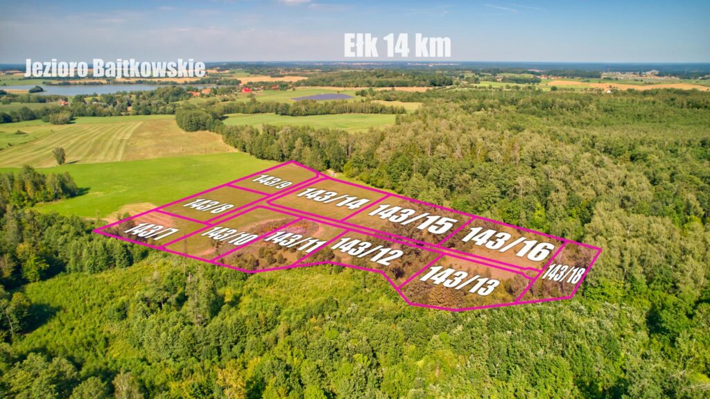 Duże działki 14 km od Ełku - zdjęcie 1