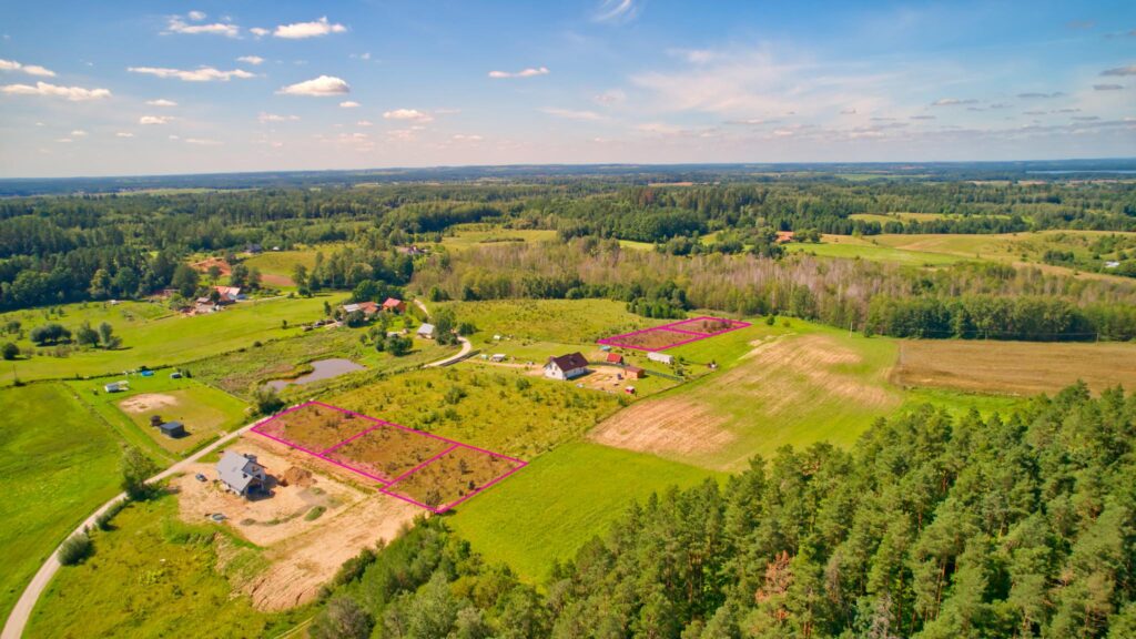 Działka 1500 m² przy lesie – Oracze k. Ełku - zdjęcie 4