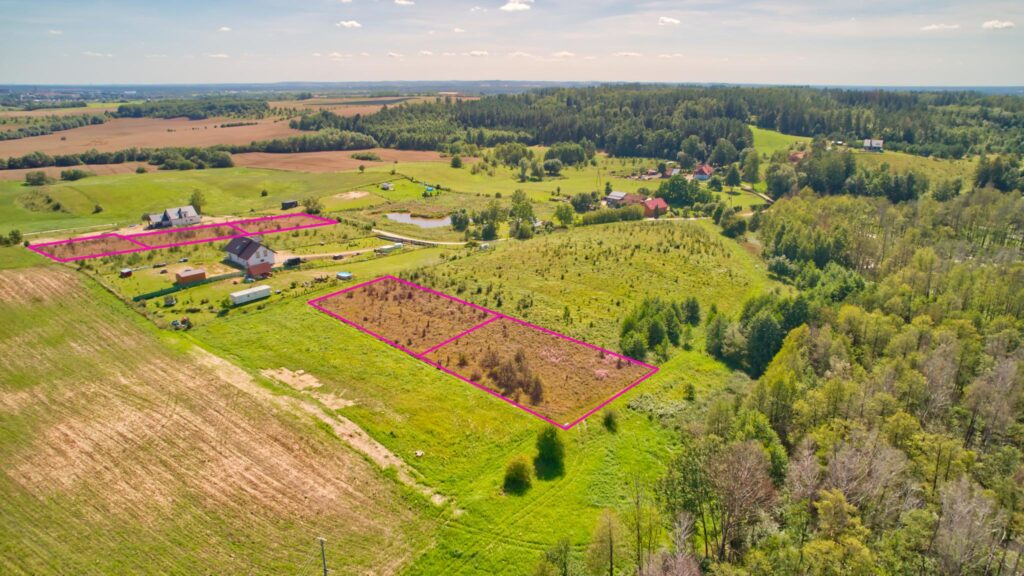Działka 1500 m² przy lesie – Oracze k. Ełku - zdjęcie 6