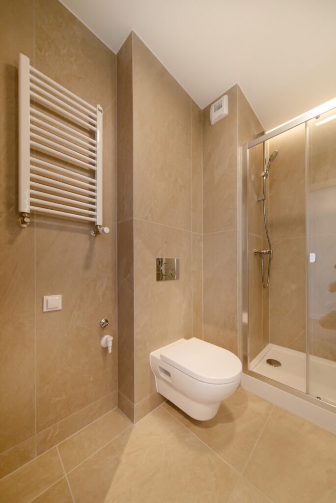 Nowoczesne mieszkanie z dużym tarasem - zdjęcie 16