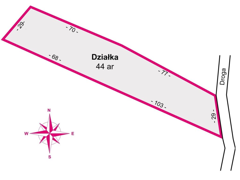 Grabówka – działka 44 ary obok lasu - zdjęcie 4