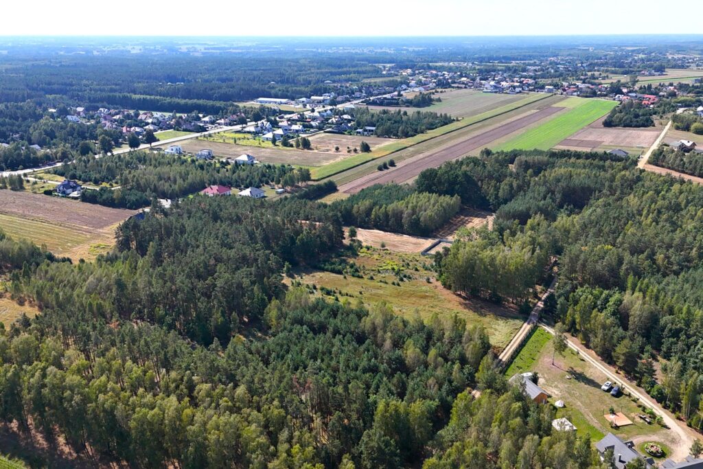 Działka 31,4 ar przy ul. Sosnowej w Dąbrówce Ług - zdjęcie 6