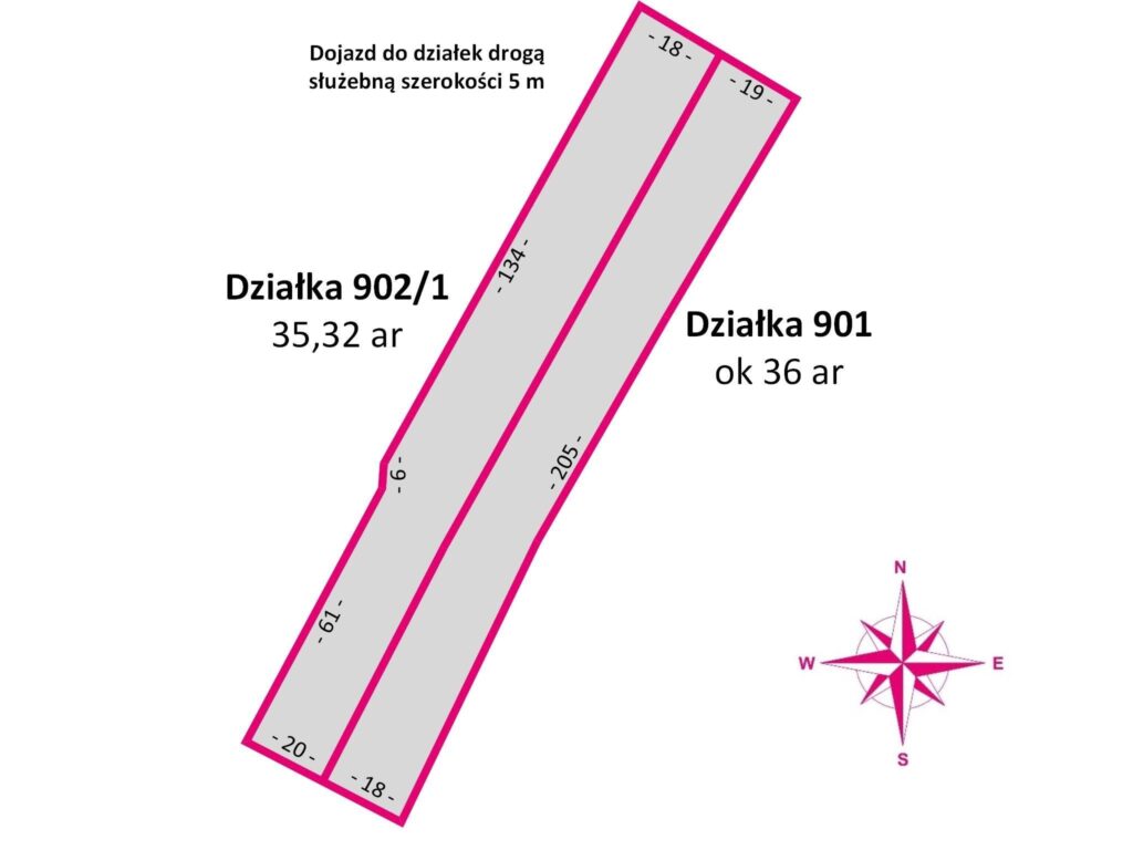 Działka 71,32 ar Matysówka ul. Wierchowa - zdjęcie 4