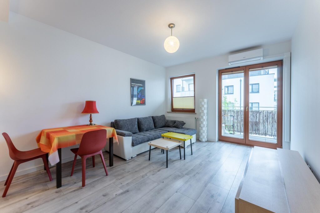 Nowoczesne 2-pokojowe mieszkanie 46,6 m² z garażem - zdjęcie 1