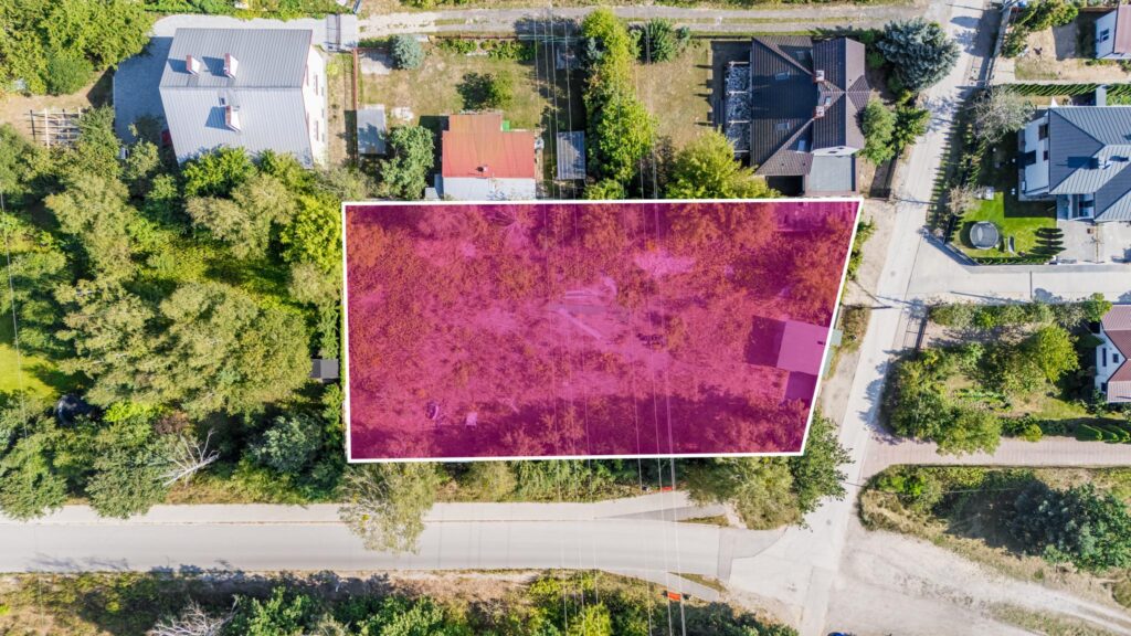 Działka budowlana 2058,0m2 przy granicy z Warszawą - zdjęcie 5