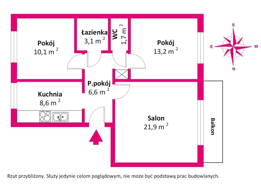 3 pokojowe mieszkanie - cena do negocjacji - zdjęcie 9