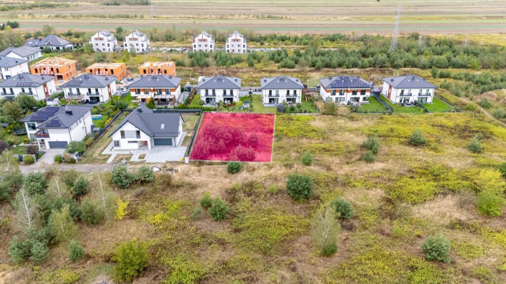 Lesznowola 1MN — działka budowlana 1000 m² - zdjęcie 1