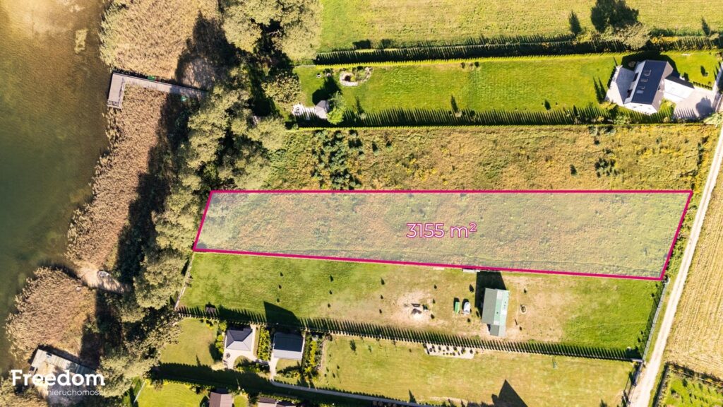 Działka z linią brzegową pod budowę domu - zdjęcie 2