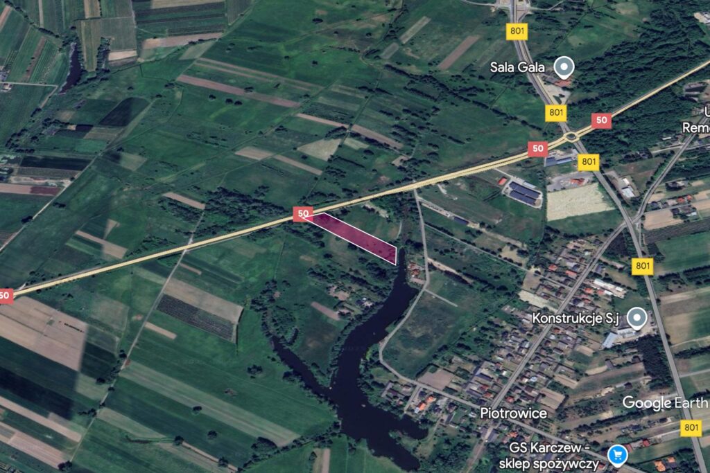 Działka rolna 1,078 ha Karczew Piotrowice DK50 - zdjęcie 3