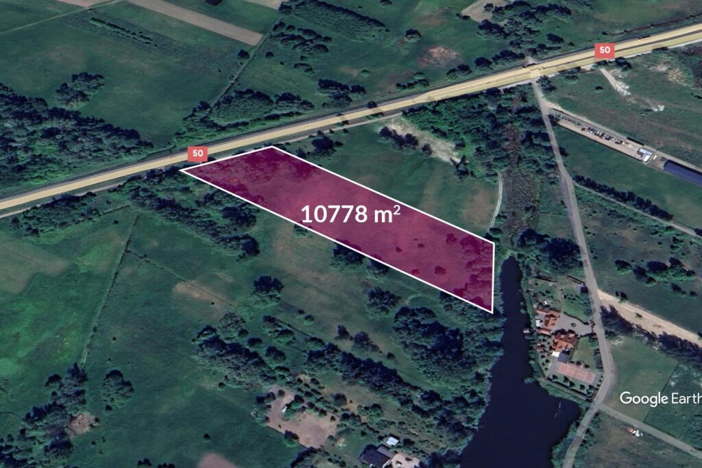 Działka rolna 1,078 ha Karczew Piotrowice DK50 - zdjęcie 2