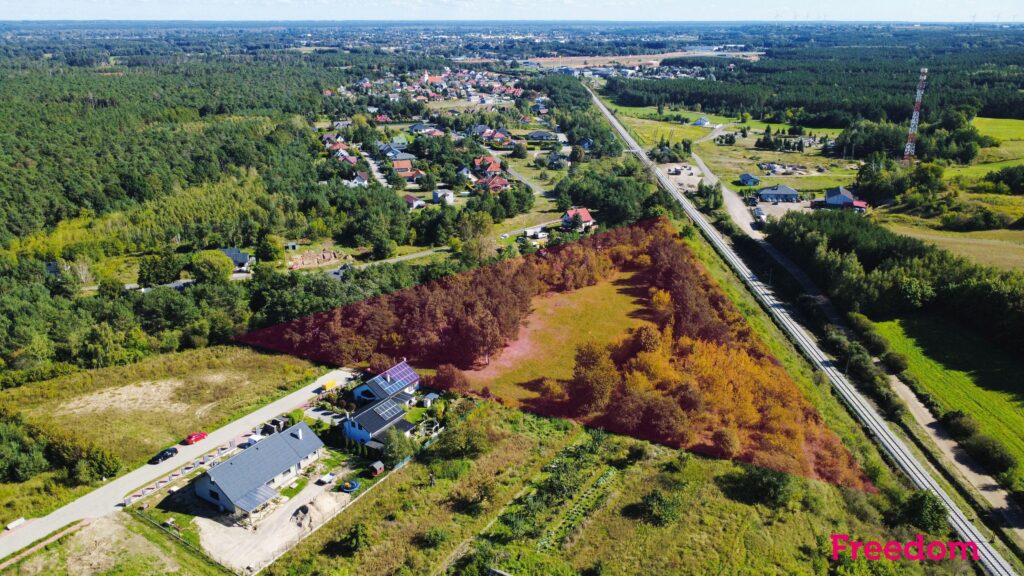 Łazieniec działka z planem i możliwością podziału - zdjęcie 1