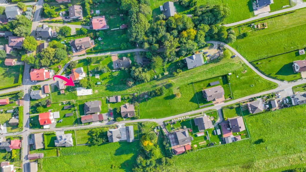 Działka budowlana z fundamentem – Łękawica - zdjęcie 8