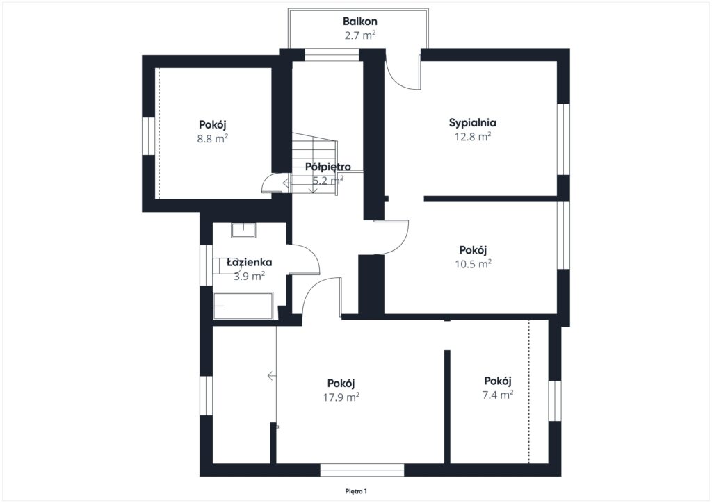 Dom w Olsztynku z ogrodem i tarasem - zdjęcie 21