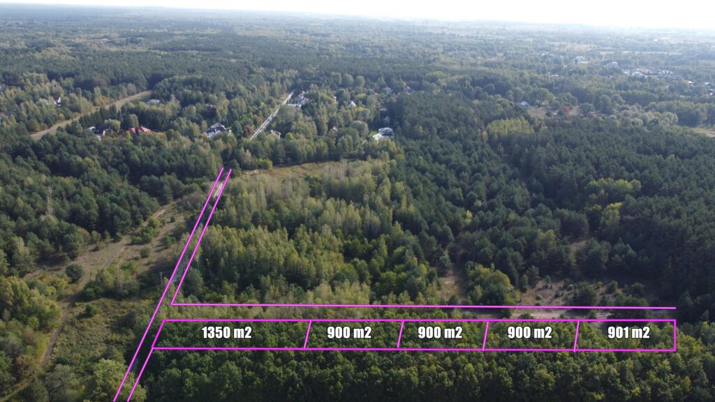 Kompleks działek budowlanych! Przy Kampinoski PN! - zdjęcie 2