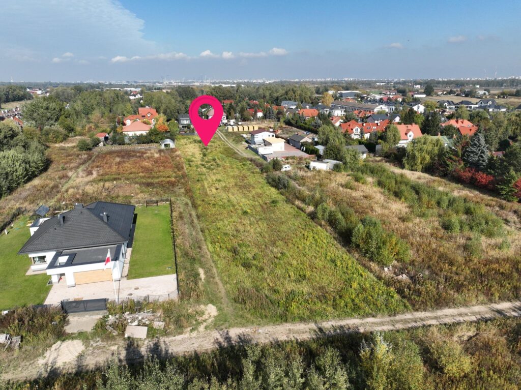 Działka budowlana 1284 m2, media,  Dawidy Bankowe - zdjęcie 4