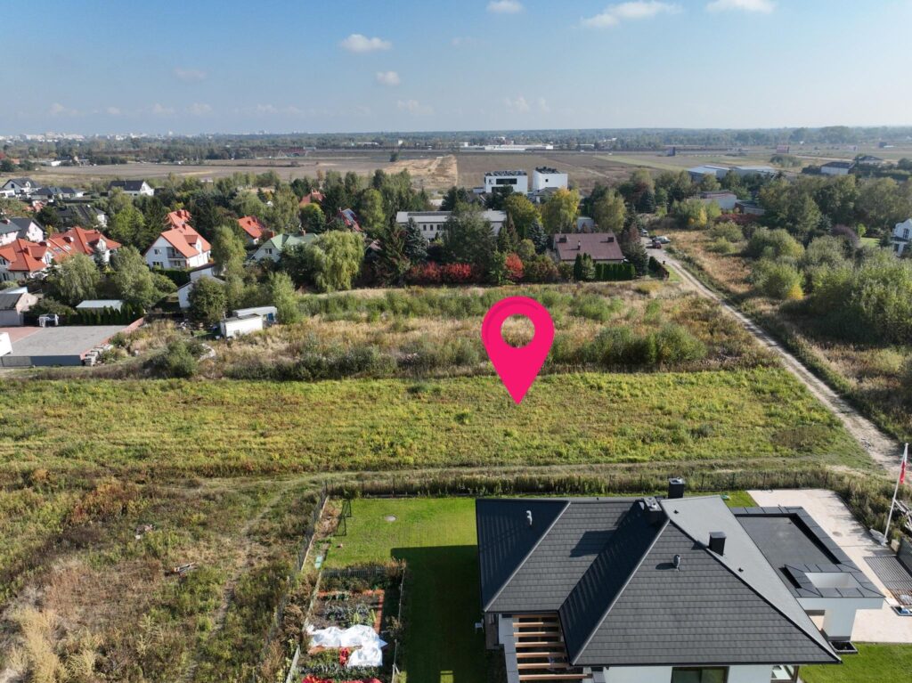 Działka budowlana 1284 m2, media,  Dawidy Bankowe - zdjęcie 3