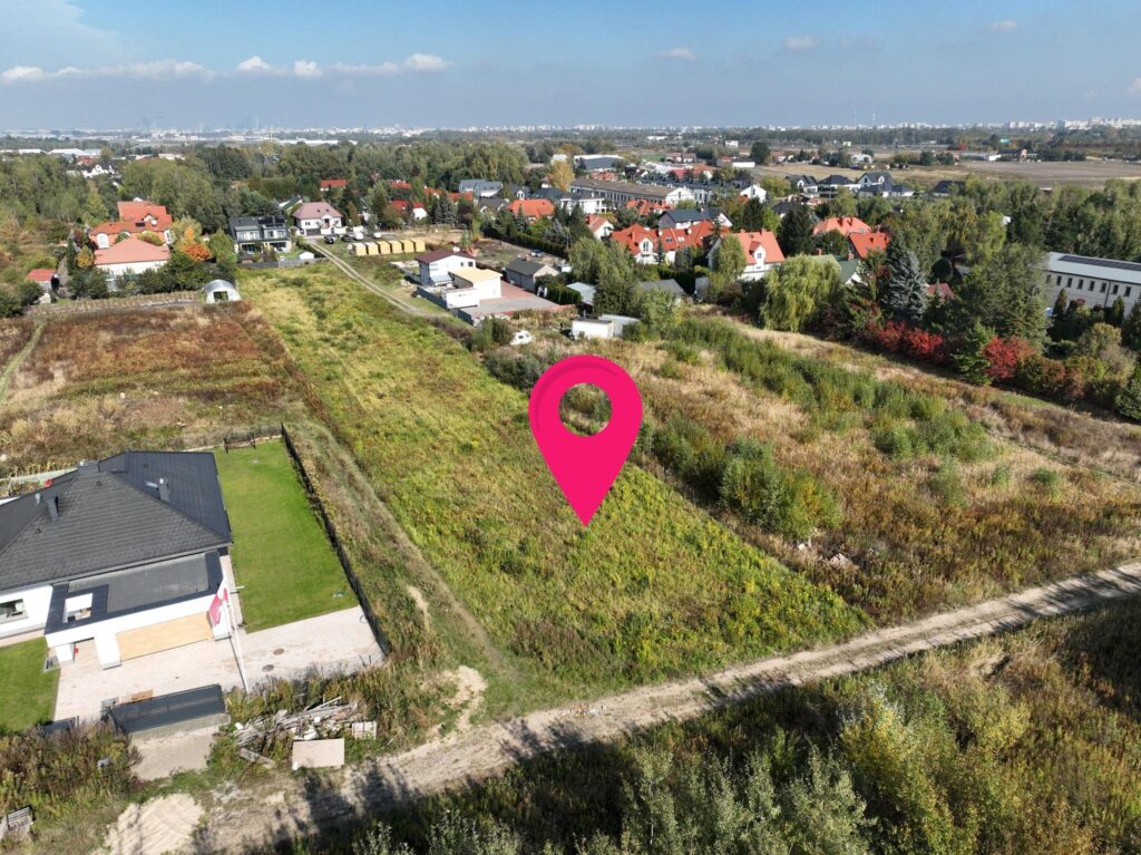 Działka budowlana 1284 m2, media,  Dawidy Bankowe - zdjęcie 4
