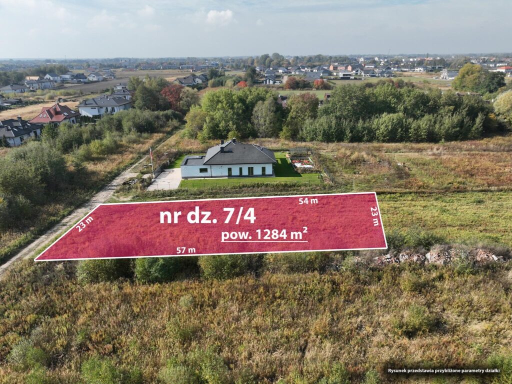 Działka budowlana 1284 m2, media,  Dawidy Bankowe - zdjęcie 5