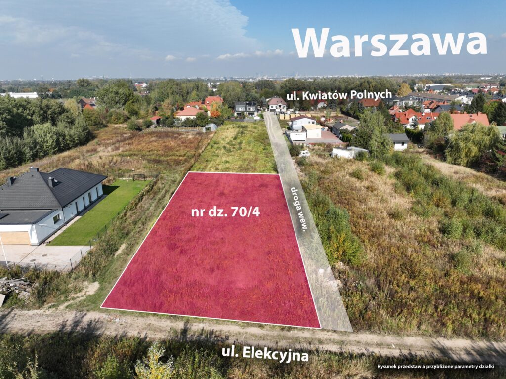 Działka budowlana 1284 m2, media,  Dawidy Bankowe - zdjęcie 19
