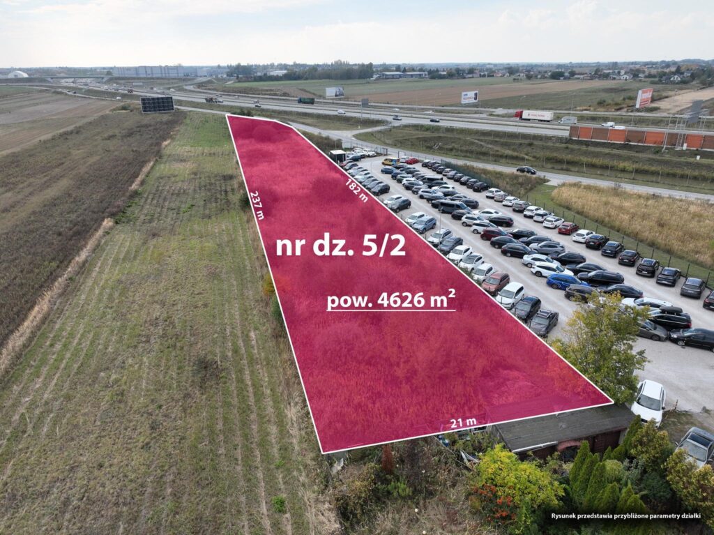 Działka inwestycyjna przy ekspresówce S7 - zdjęcie 5