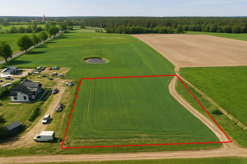 Działka budowlana do jeziora 1 km. - zdjęcie 2