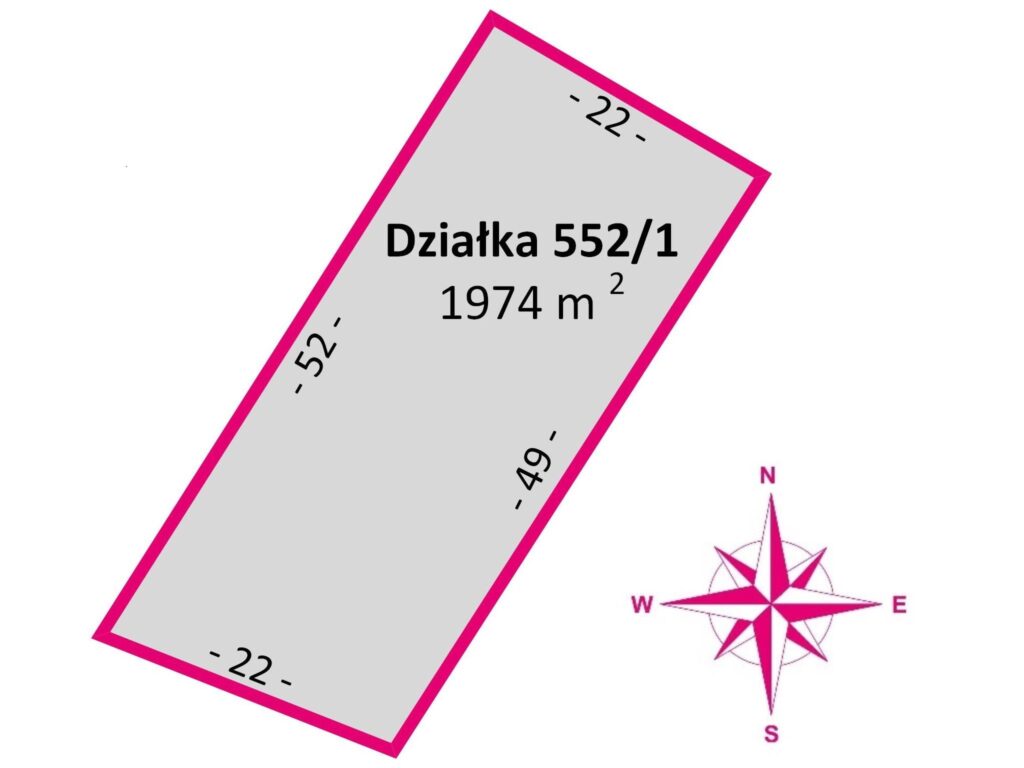 Działki Inwestycyjne Rzeszów - 50ar Staromieście - rzut 3