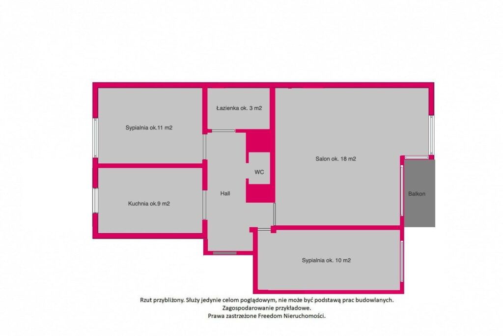 3 wygodne pokoje blisko plaży! Serock - rzut 1