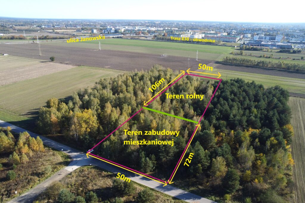 Działka pod dom lub bliźniaki obok os. Relax - zdjęcie 1